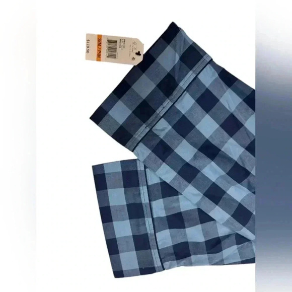 Nautica Sleepwear  NWT Belted Blue Plaid Robe Size Small-Med - Picture 7 of 9